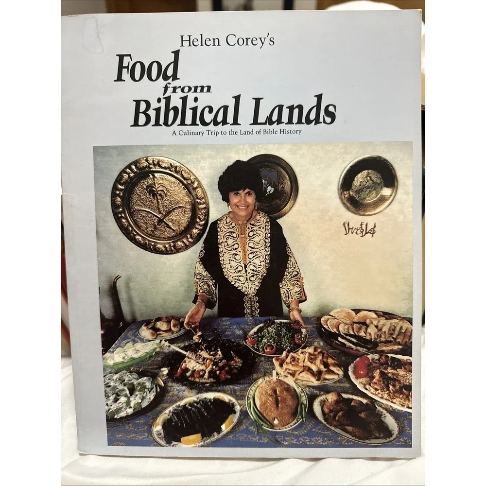 Helen Corey's Food from Biblical Lands History Syrian Cookbook SIGNED 1st ed